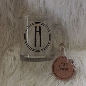3/$20 Rae Dunn H Monogram Mug
